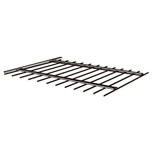 Esquema de instalación de pérgola PergoFlex apoyada entre dos muros, sin postes ni tensores