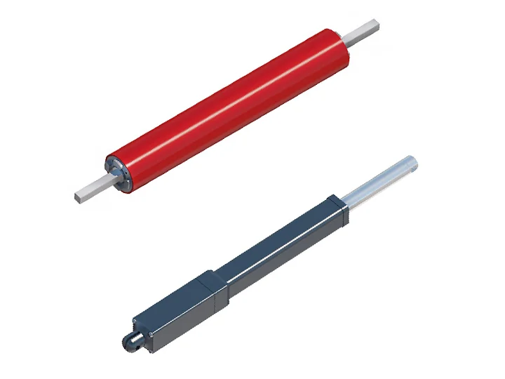 Motores de torque Toscana para pérgola retráctil, vista de producto sobre fondo blanco