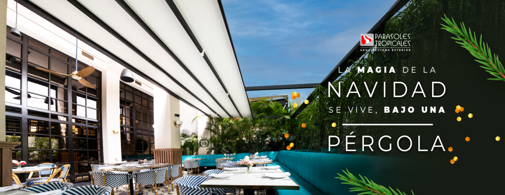 La magia de la navidad se vive bajo una pergola — ¿Cómo preparar tu negocio para navidad?