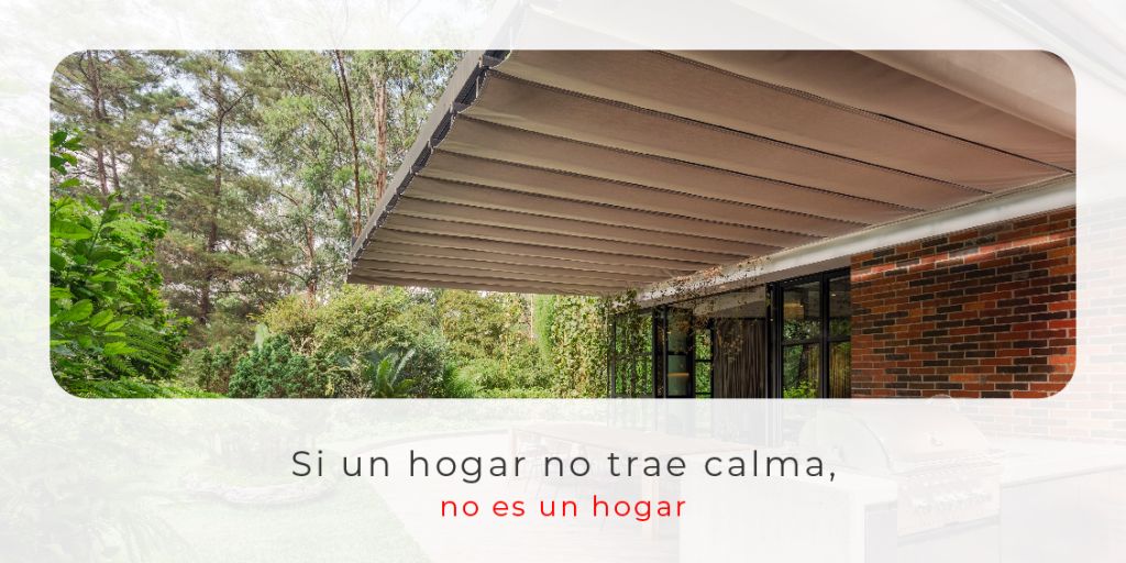 Si un hogar no trae calma no es un hogar — Si un hogar no trae calma, no es un hogar