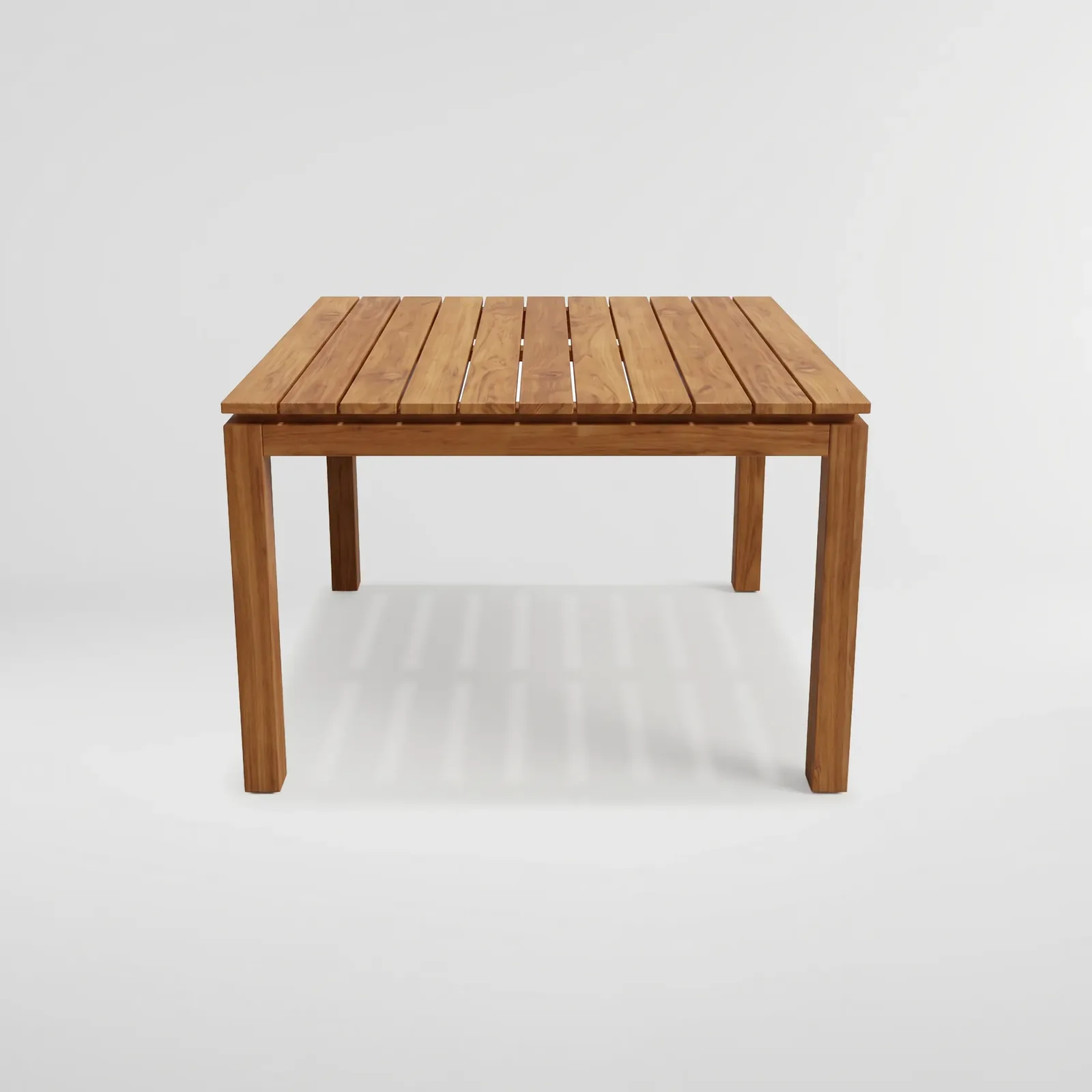 Mesa Cuadrada Alpes, Colección Francia: vista completa en estudio