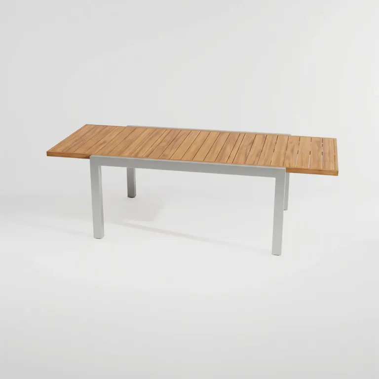 Mesa Extensible Osaka Aluteca, Colección Japón: vista completa en estudio