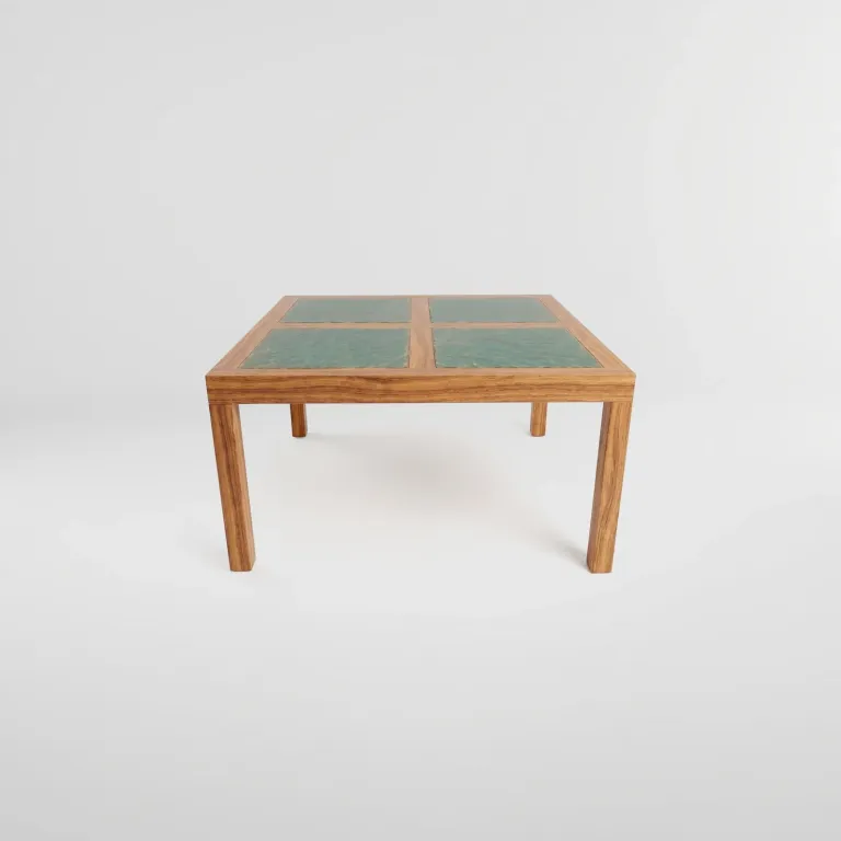 Mesa Miyasaki Pizarra, Colección Japón: vista completa en estudio
