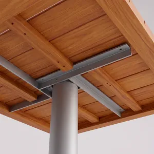 Tapa Mesa Putumayo, Colección Amazonas: detalle del acabado